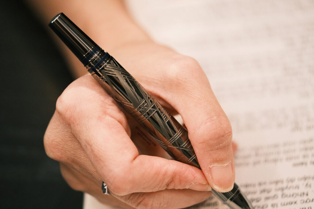 Bút Montblanc StarWalker SpaceBlue Metal Fineliner 130220 - DSCF2317